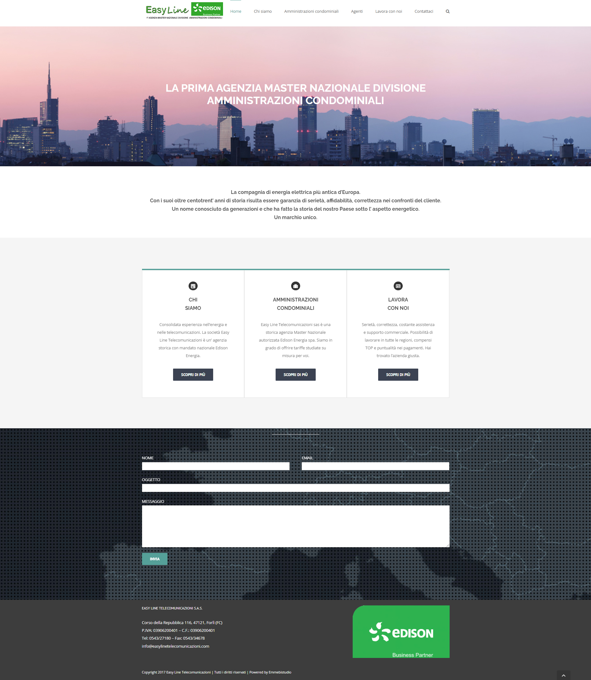 Sito Internet EL001 - Emmebistudio.com Forlì-Cesena