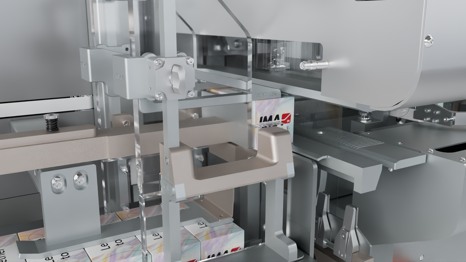 Animazione 3D packaging cosmetico - Emmebistudio per IMA