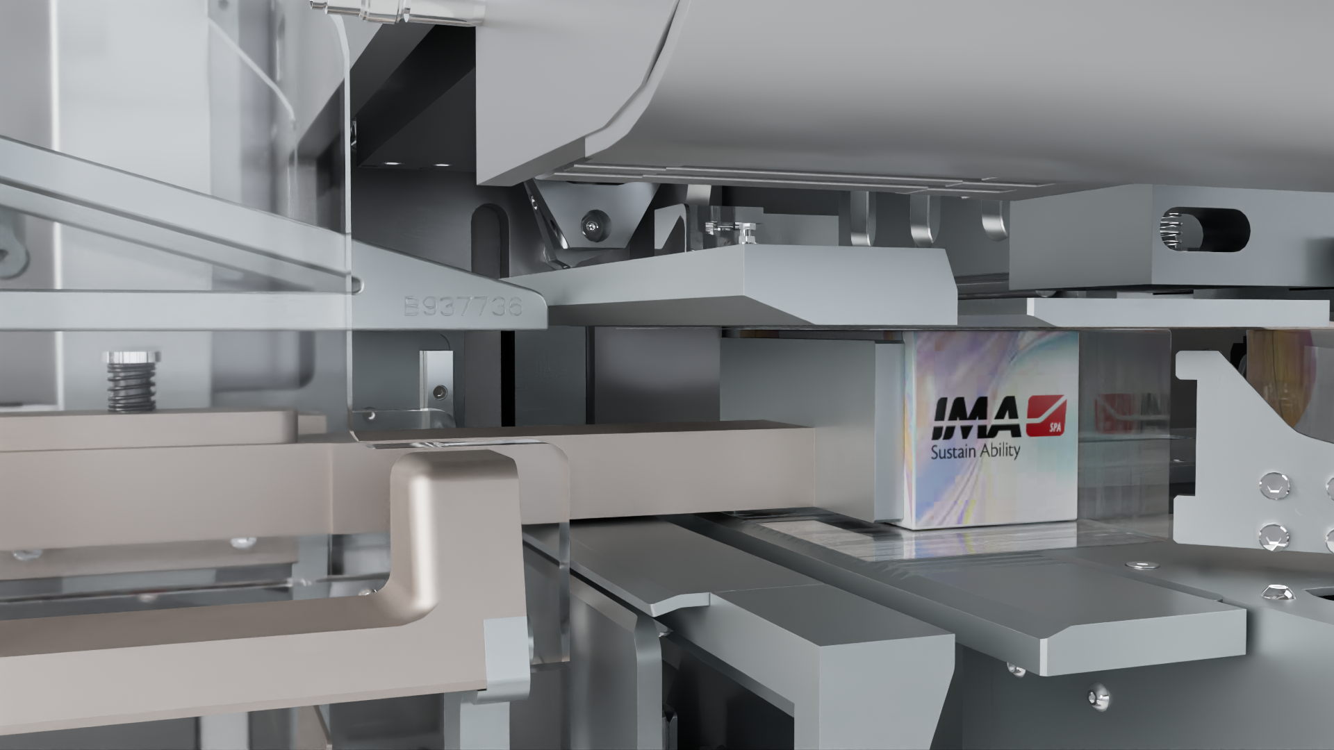 Animazione 3D packaging cosmetico - Emmebistudio per IMA