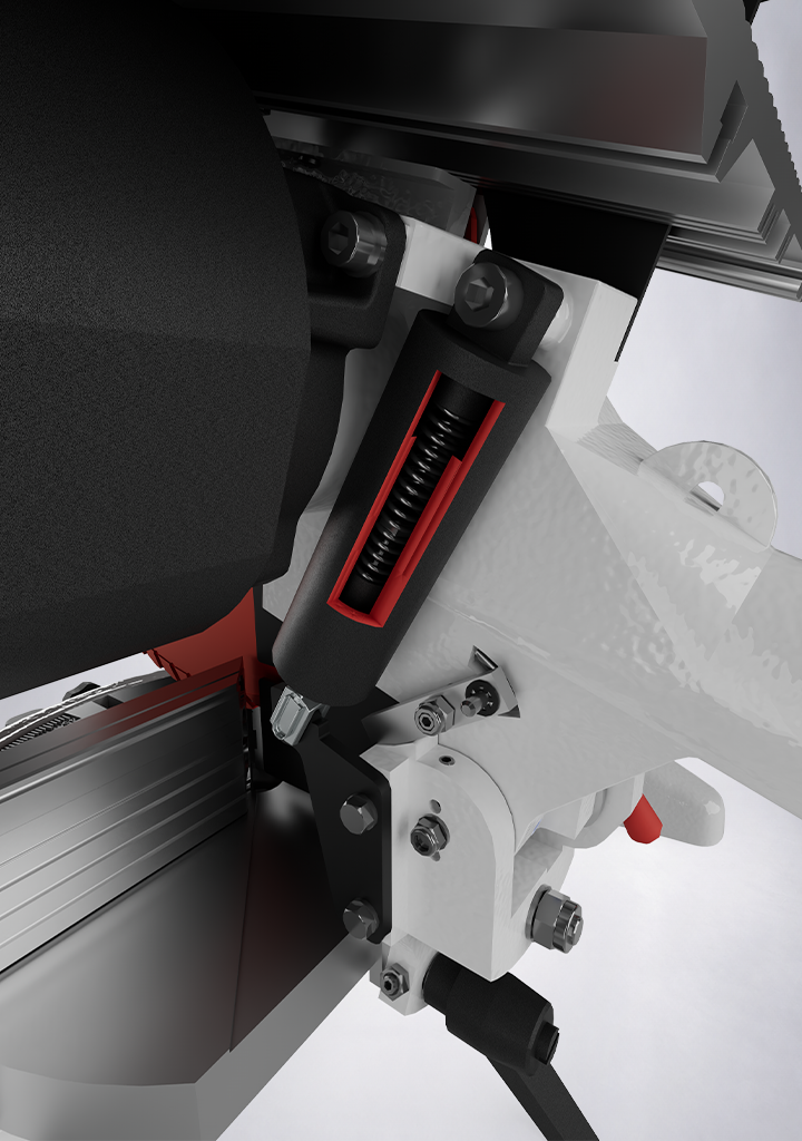 FR315_Ammortizzatore Render 3D - ALFAMACCHINE Emmebistudio.com